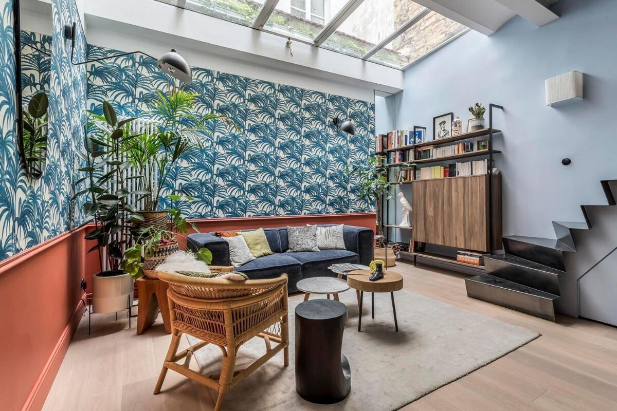 Jungle-Art - Duplex Tres Calme Et Cosy Apartment ลียง ภายนอก รูปภาพ