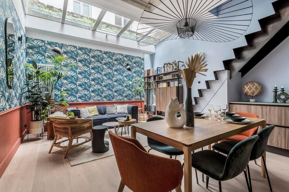 Jungle-Art - Duplex Tres Calme Et Cosy Apartment ลียง ภายนอก รูปภาพ